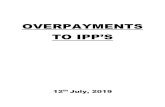 OVERPAYMENTS TO IPP’S...Hydropower Project 3.6 Jabri Bedar Hydropower Project 6 Kandiah Hydropower (Pvt.) Ltd. 545 Kandiah River, District Kohistan, Khyber Pakhtunkhwa 7 Karot Power