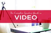 Video Lab 2019 Complete Guide to Video Sharing · 2019. 4. 14. · VIDEO. Create a Video Plan Create Your Studio Events & Smartphone Strategy. Sheri’s Story. ... with home video,