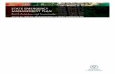 STATE EMERGENCY MANAGEMENT PLAN · The State Emergency Management Plan (SEMP) is a four-part plan containing a range of documents that further detail strategies for dealing with emergencies