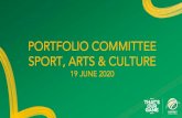 PORTFOLIO COMMITTEE SPORT, ARTS & CULTURE · -Solidarity Cup-Cricket support fund-Increase engagement -New Media engagement protocol ... Governance for South Africa 2016 • Internal