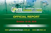 VII INTERNATIONAL EXHIBITION PHARMATECHEXPO · 2016. 12. 20. · THE EXHIBITION SHOWCASED EQUIPMENTS AND TECHNOLOGIES USED IN ALL STAGES OF PHARMACEUTICAL PRODUCTION: Substance development