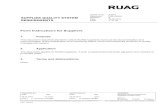Form Instructions for Suppliers - RUAG | RUAG...RUAG Schweiz AG Reference LQA-002(E) Revision E Page 5 of 16 4.2.2. First article inspection report (FAIR) 4.2.2.1. General The RUAG