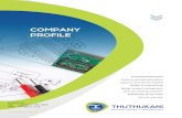 COMPANY PROFILE - Thuthukani Electrical Control ... · Thuthukani Electrical Control and Instrumentation offers the products and services specifically designed to provide the most