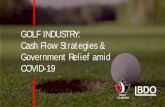 GOLF INDUSTRY: Cash Flow Strategies & Government Relief ... · • Eligible employers include: Individuals, Eligible CCPC’s*, Partnerships*, NPO, Charity – *CCPC’s with taxable
