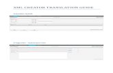XML CREATOR TRANSLATION GUIDEec.europa.eu/health/sites/health/files/euceg/docs/... · Field # Field 1 Submitter_ID ID_remitente Número de identificación asignado con arreglo al