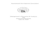 International Development Associationpubdocs.worldbank.org/en/481901597065596413/IDA...IDA’s net loans outstanding increased by $9 billion, to $161 billion as of June 30, 2020, from