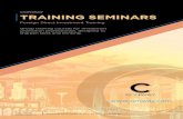 CONWAY TRAINING SEMINARS · 2019. 11. 25. · TRAINING SEMINARS Conway’s renowned FDI Training Seminars provide you and your organization with the necessary skills, strategies,