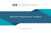 SMART Objectives Toolkit - Charter school...SMART Objectives Toolkit National Charter School Resource Center • U.S. Department of Education 3 objectives. Originally representing