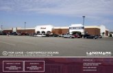 FOR LEASE – CHESTERFIELD SQUARE · 2000 Census Population 5,064 34,549 70,545 Projected Annual Growth 2017 to 2022 0.6% 0.5% 0.5% Historical Annual Growth 2000 to 2017 1.6% 1.6%