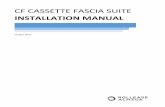 CF CASSETTE FASCIA SUITE - Rollease Acmeda · 2020. 3. 2. · part b – cassette installation 2.6 part c – shade installation 2.9 part d – installing cf90 edge side guides 2.18
