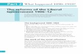 The reforms of the Liberal Government 1906–12...1 The reforms of The LiberaL GovernmenT 1906–12 11 3 Seebohm Rowntree and primary and secondary poverty Benjamin Seebohm Rowntree