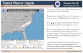 Tropical Weather Impacts Morehead City, NC WEATHER FORECAST OFFICE ¢â‚¬¢ The remnants of Tropical Storm
