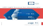 LED Light Source for Microscopy€¦ · Furthermore, great care has been taken to make the niji one of the quietest LED sources on the market. With optimised fans running only when