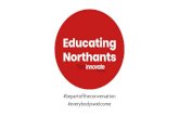 Special thanks! - Educating Northants€¦ · graphic designer Meera Chudasama graphic designer Tim Macdonald editorial board Angela Brown, Carly Kaplan, ... written paper about DfE’s