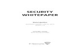 SECURITY WHITEPAPER · 2019. 8. 9. · SECURITY WHITEPAPER iRule injection Stockholm, Sweden, July 25, 2019 Version 1.0 Christoffer Jerkeby Senior security consultant