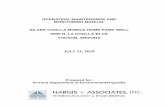 OPERATION, MAINTENANCE AND MONITORING MANUAL · 2019-07-11  · over the Environmental Protection Agency (EPA) primary drinking water maximum contaminant level (MCL) standard of 5