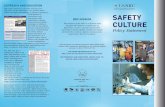 NUREG/BR-0500, Rev 2, 'Safety Culture Policy Statement.' · June 2014 NrC MISSION The mission of the NRC is to license and ... This brochure was adapted from the NRC’s Final Safety