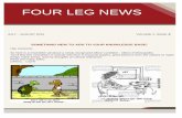 FOUR LEG NEWS4)FourLegNews.pdf · JULY – AUGUST 2015 VOLUME 4, ISSUE 4 Hey everyone, So here is a newsletter all about a newly recognized elbow condition - elbow enthesopathy. You'll