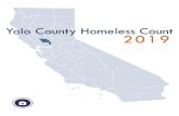Homeless Count Overview - Winters...The Yolo County Homeless and Poverty Action Coalition conducted its 2019 Homeless Count on January 22, 2019. The Homeless Count (also known as the