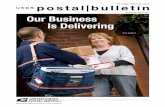 Front Cover - USPSCover Story postal bulletin 22333 (3-22-12) 3 Cover Story Our Business is Delivery The Postal Service is an AMAZING organization. On any given day, today’s Postal