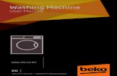 Washing Machine - Bekodownload.beko.com/Download.UsageManualsBeko/GE/ka_GE... · 2018. 11. 27. · INFORMATION • Do not force open the locked loading door. Door can be opened a