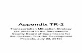 Appendix TR-2 - Sacramento County, California...impacts. The resulting study area includes 261 roadway segments and 164 intersections within an area bounded by US 50 on the north,