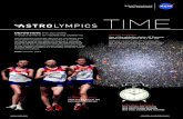 STROLYMPICS TIME - Chandra X-ray Observatory · TIME National Aeronautics and Space Administration STROLYMPICS DEFINITION: the accurate measurement of repeating patterns We experience