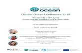 Circular Ocean Conference 2018 · Annik Fet – Vice Principal NTNU Ålesund (Norway) ... World Animal Protection / Global Ghost Gear Initiative (UK) Technologies and practices for
