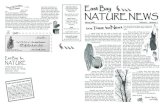 East Bay NATURE NEWS · Joanie Smith, Owner joanie@eastbaynature.com-Newsletter Design Jim Gahl Designs ... year two additional opportunities to see native plant gardens and to purchase