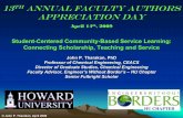 Appreciation Day - Howard University Home · Institut Superior Polytechnica Y Arcitectura, Engineering • Entrance Examination • Departments – Architecture and Civil, Electrical,