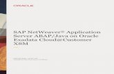 SAP NetWeaver Application Server ABAP/Java on Oracle ......TABLE OF CONTENTS Scope and Assumptions 4 About Oracle Exadata Cloud@Customer X8M 5 Virtualization and Databases with Exadata