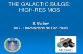 THE GALACTIC BULGE: HIGH-RES MOS · C.Chiappini, USP Conference 07/02/13 [Fe/H]