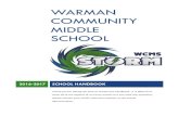 Warman Community Middle School · Welcome to Warman Community Middle School! We are the community of Warman’s public school for students in Grades 4-7. Our school has an enrollment