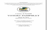 County of Yamhill VOTERS’ PAMPHLET · Ballots deposited in an o ﬃcial drop site get to us postage free. If you mail your ballot, ... niche markets. ... I always welcome your input