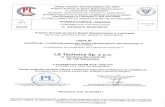...of qualification and certification ND T personnel employed in LS Technics Sp. z 0.0. ul. Gordona Bennetta 2b 02-159 Warszawa z wymaganiami PN-EN 4179 / NAS 410 to PN-EN 4179 / NAS