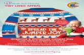 TINY LIVES APPEAL - Noah's Ark Charity · Registered Charity Number: 1069485 Getting involved couldn’t be easier. Just choose your day, charge each jumper wearer £2 then visit