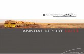 ANNUAL REPORT 12/13€¦ · PETER CALDWELL Chairman 24 September 2013. 8 AustralAsia Railwa Cororaio ANNAL REPORT 12/13 ROLE OF THE AUSTRALASIA RAILWAY CORPORATION The AustralAsia