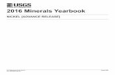 2016 Minerals Yearbook - Amazon Web Services · 8%; batteries, catalysts, and specialty chemicals, 4%; and foundry products, 3% (Nickel institute, 2016, p. 14). Legislation and Government