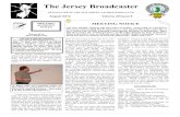 The Jersey Broadcaster - NJARC.ORGnjarc.org/broadcaster/BC201408.pdf · 2018. 1. 26. · mas as “Trench Warfare on the Western Front” and artifacts such as WWI “Aeroplane”