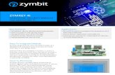 ZYMKEY 4i - ZYMBIT...ZYMKEY 4i HARDWARE SECURITY MODULE FOR RASPBERRY PI Easy To Integrate Module Zymkey plugs directly onto the GPIO header of a Raspberry Pi making it quick and easy