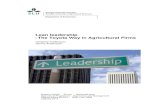 Lean leadership - The Toyota Way in Agricultural Firmsstud.epsilon.slu.se/7214/1/Andersson_et_al_140826.pdf · Christine Andersson Hanna Andersson. ii Lean leadership -The Toyota