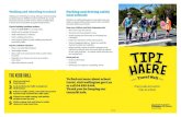 The kerb drill - education.nzta.govt.nz · some tips to help you to travel safely: Drive safely: Kids are quick; drivers, please slow down. Park and drive safely and legally – set