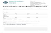 Certificate No.: Application for Architect Reciprocal ... · Certificate No.: ... WV Reciprocal Form rev. 5-1-2018. West Virginia Board of Architects. 405 Capitol Street, Mezzanine