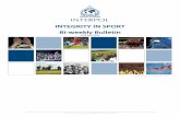 INTEGRITY IN SPORT Bi-weekly Bulletin - Interpol IS… · 22/06/2020  · India chased down 275 set by Sri Lanka, thanks to vital contributions from Gautam Gambhir (97) and captain