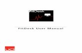 FitDesk User Manual• Raise your desk just before your lunch break. Then your desk will be in the right position when you get back from lunch. • Just after lunch, stand for 15 minutes