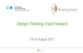 Design Thinking- Fast Forwardosscom.org/sites/default/files/public/design... · Your mission: Design something useful and meaningful for your partner! Understanding the problem Designing
