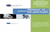 MODULE 2 - Functional diversity - EU Assistant · Erasmus+ “EU-Assistant” – Module 10 – Assistive Tools Erasmus+ EU-Assistant – Development of a VET Curricula for Personal