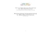 The Tri Hita Karana Roadmap for Blended Finance€¦ · The Tri Hita Karana Roadmap for Blended Finance Transparency Working Group Promoting Transparency in Blended Finance 12 May