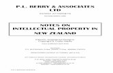 P.L. BERRY & ASSOCIATES LTD · Principal – Elspeth Buchanan B.Met. (Hons), C.Eng., MIMMM, FNZIPA Registered Patent Attorney, New Zealand and Australia . Registered Australian Trade
