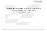 Customer User Guide...July, 2014 Page 1  Customer User Guide Updated July 2014